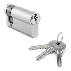 Hörmann Profil-Halbzylinder, 45,5 + 10 Mm, Links, TS 16 11 Hörmann Profil-Halbzylinder, 45,5 + 10 Mm, Links, TS 16 -Haus Garage Verkauf 3014860 hoermann profil halbzylinder 45 5 10 mm links ts 16 mit schluessel