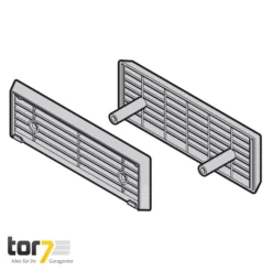 Hörmann Lüftungsgitter, Guss, 42 Mm 7 Hörmann Lüftungsgitter, Guss, 42 Mm -Haus Garage Verkauf 3021548 hoermann lueftungsgitter guss 42 mm skizze