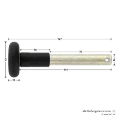 Hörmann Laufrolle Mit Kugellager Und Splintbohrung, DPU 5 Hörmann Laufrolle Mit Kugellager Und Splintbohrung, DPU -Haus Garage Verkauf 3065807 hoermann laufrolle typ ks 14 kugellager und splintbohrung dpu masse