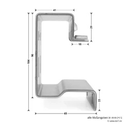 Hörmann Federstopperkonsole -Haus Garage Verkauf 3073628 hoermann federstopperkonsole seitenmasse