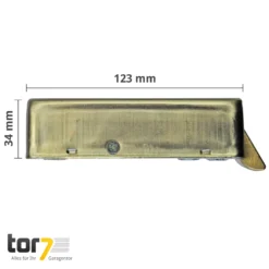 Hörmann Elektroschloss 24 V Als Pfeilerverriegelung Für Drehtore -Haus Garage Verkauf 436248 hoermann elektroschloss pfeilerverriegelung seitenansicht