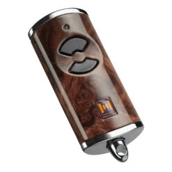 Hörmann Handsender HSE 2, BiSecur, Wurzelholz Dunkel