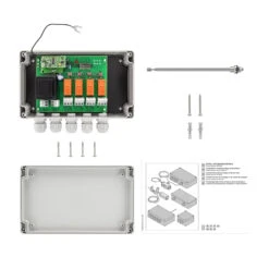 Hörmann 4-Kanal-Relais-Empfänger HER 4, 40 MHz 7 Hörmann 4-Kanal-Relais-Empfänger HER 4, 40 MHz -Haus Garage Verkauf 437065 hoermann 4 kanal relais empfaenger her 4 40 mhz lieferumfang