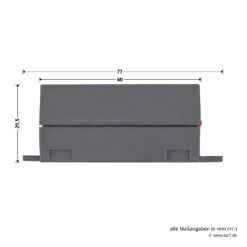 Hörmann 1-Kanal-Empfänger HE 1, 433 MHz -Haus Garage Verkauf 437381 hoermann 1 kanal empfaenger he 1 433 mhz masse 2