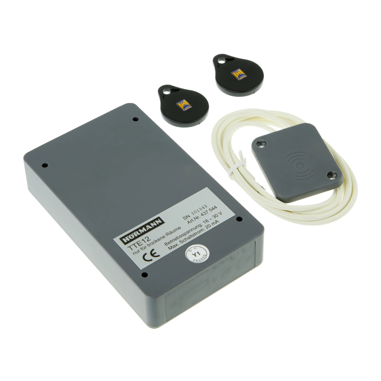Hörmann Transpondertaster TTE 12 1 Hörmann Transpondertaster TTE 12