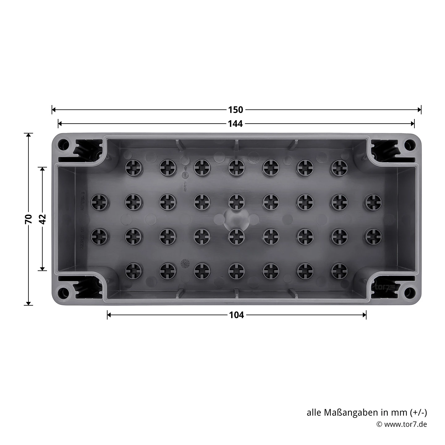 Hörmann Leer-Gehäuse-Unterteil IP 54 3 Hörmann Leer-Gehäuse-Unterteil IP 54 – Bild 3