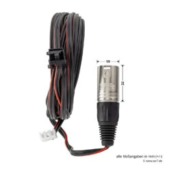 Hörmann Verbindungsleitung ProMatic Akku, 5 M 5 Hörmann Verbindungsleitung ProMatic Akku, 5 M -Haus Garage Verkauf 438959 hoermann verbindungsleitung zl24 5 m bemassung