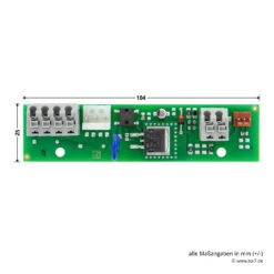 Hörmann Anschlussplatine Für VersaMatic, RotaMatic Und RotaMatic Akku -Haus Garage Verkauf 439974 hoermann anschlussplatine fuer rotamatic und rotamatic akku vorderseite