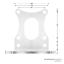 Hörmann Befestigungswinkel, VersaMatic -Haus Garage Verkauf 439985 hoermann befestigungswinkel versamatic masse lange seite