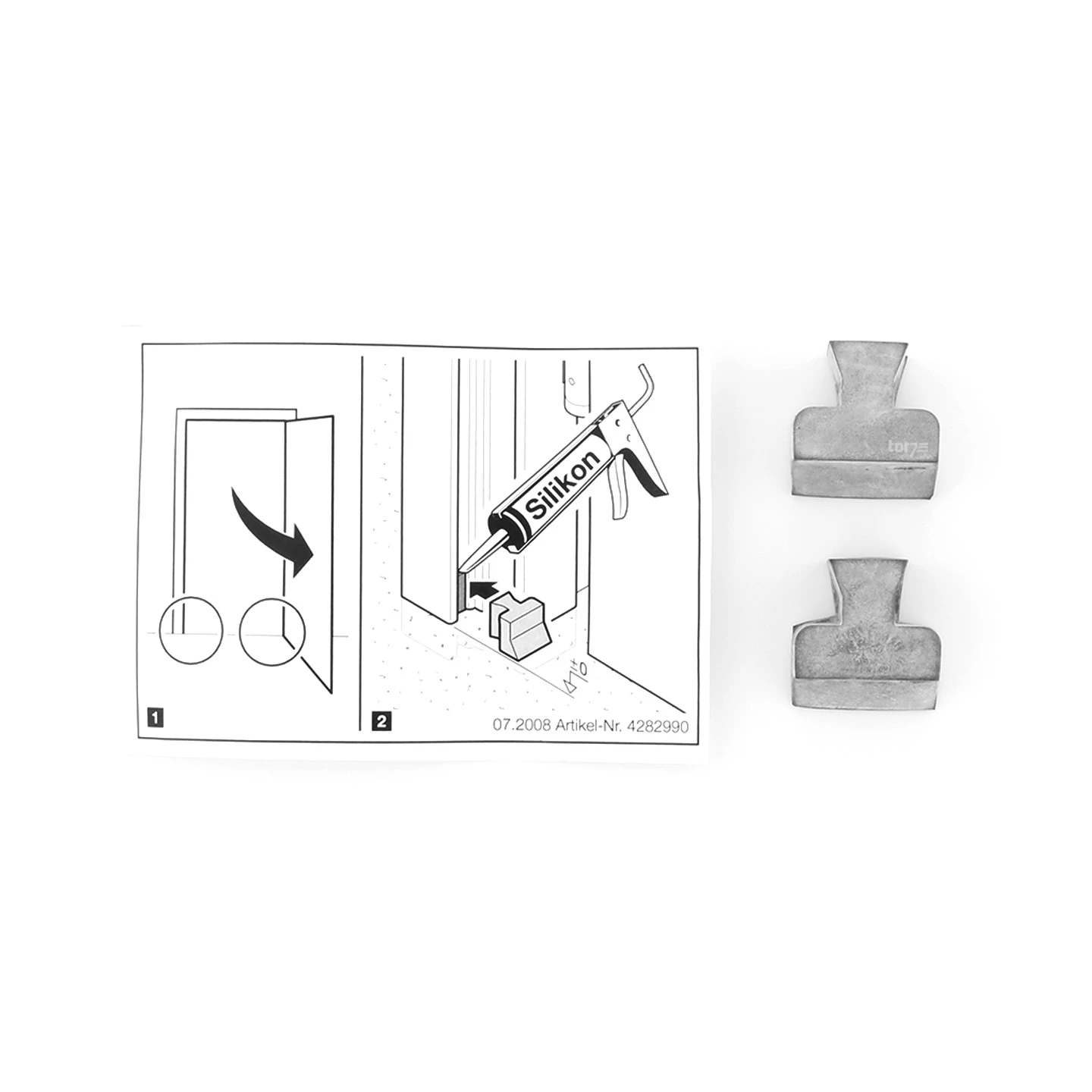 Hörmann Zargendichtung Mit Dichtungskeil Für T30-Türen Und Stahltüren, P 11, Länge 5,50 Meter 5 Hörmann Zargendichtung Mit Dichtungskeil Für T30-Türen Und Stahltüren, P 11, Länge 5,50 Meter – Bild 5