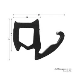 Hörmann Zargendichtung Mit Dichtungskeil Für T30-Türen Und Stahltüren, P 11, Länge 5,50 Meter 11 Hörmann Zargendichtung Mit Dichtungskeil Für T30-Türen Und Stahltüren, P 11, Länge 5,50 Meter -Haus Garage Verkauf 449772 hoermann zargendichtung mit dichtungskeil fuer t30 tueren und stahltueren p11 laenge 5 50 meter breite laenge