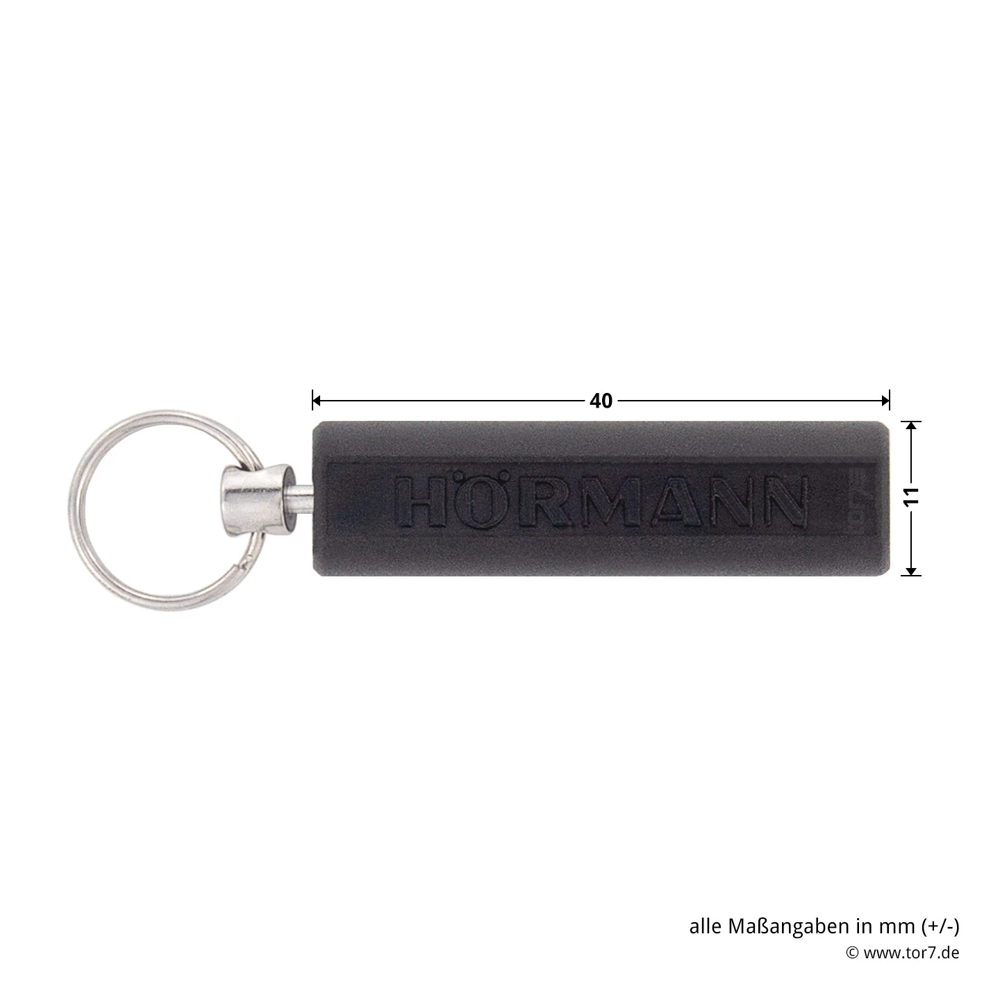 Hörmann Transponderschlüssel TS In Schwarz 3 Hörmann Transponderschlüssel TS In Schwarz – Bild 3