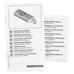 Hörmann Handsender HSE 4, BiSecur, Frozen Grey -Haus Garage Verkauf 4511569 hoermann handsender hse 4 bisecur frozen grey anleitung