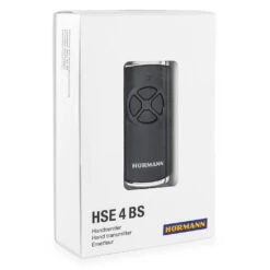 Hörmann Handsender HSE 4, BiSecur, Anthrazitgrau -Haus Garage Verkauf 4511573 hoermann handsender hse 4 bisecur anthrazitgrau verpackung