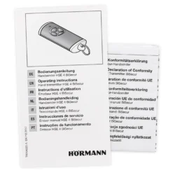 Hörmann Handsender HSE 4, BiSecur, Struktur Komplett Schwarz -Haus Garage Verkauf 4511736 hoermann handsender hse 4 bisecur struktur komplett schwarz anleitung