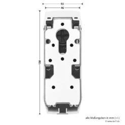 Hörmann Funk-Türschlossantrieb SmartKey -Haus Garage Verkauf 4511787 hoermann funk tuerschlossantrieb smartkey weiss breite und laenge