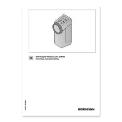 Hörmann Funk-Türschlossantrieb SmartKey -Haus Garage Verkauf 4511791 hoermann funk tuerschlossantrieb smartkey silber anleitung
