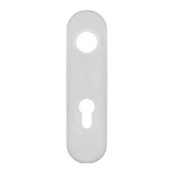 Hörmann FS Wechselgarnitur D110 Kurzschild PZ, Edelstahl -Haus Garage Verkauf 454690 hoermann fs wechselgarnitur d 110 kurzschild pz gleitlager knopf k 130 edelstahl schild rueckansicht