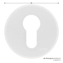 Hörmann FS Drückergarnitur D110 Rosette PZ, Alu 13 Hörmann FS Drückergarnitur D110 Rosette PZ, Alu -Haus Garage Verkauf 535346 hoermann fs drueckergarnitur d110 pz rosette alu f1 gleitlager durchmesser