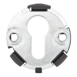 Hörmann FS Drückergarnitur D110 Rosette PZ, Alu 10 Hörmann FS Drückergarnitur D110 Rosette PZ, Alu -Haus Garage Verkauf 535346 hoermann fs drueckergarnitur d110 pz rosette alu f1 gleitlager grundplatte rueckseite