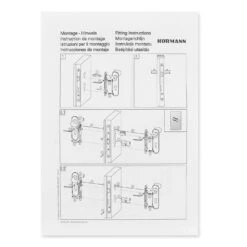 Hörmann FS Wechselgarnitur D210 Kurzschild PZ, Edelstahl -Haus Garage Verkauf 545723 hoermann fs wechselgarnitur d210 pz kurzschild edelstahl gleitlager anleitung