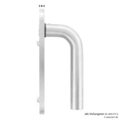 Hörmann FS Wechselgarnitur D210 Kurzschild PZ, Edelstahl -Haus Garage Verkauf 545723 hoermann fs wechselgarnitur d210 pz kurzschild edelstahl gleitlager griff masse