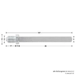 Hörmann FS Wechselgarnitur D210 Kurzschild PZ, Edelstahl -Haus Garage Verkauf 545723 hoermann fs wechselgarnitur d210 pz kurzschild edelstahl gleitlager stift masse