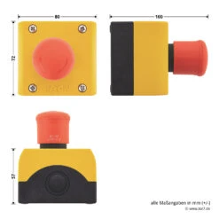 Hörmann Not-Aus-Schalter DTN 10 7 Hörmann Not-Aus-Schalter DTN 10 -Haus Garage Verkauf 639888 hoermann drucktaster dtn10 masse