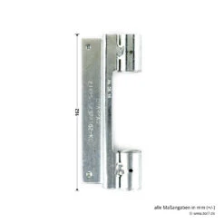 Hörmann Rahmenteil KO Verzinkt, Nicht Verstellbar, H8-5/MZ -Haus Garage Verkauf 690404 hoermann rahmenteil ko verzinkt nicht verstellbar fuer h8 5 mz hoehe