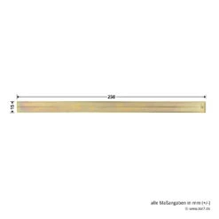 Hörmann Türkantriegel 20 X 250 Mm Gelb Verzinkt, ZK/MZ -Haus Garage Verkauf 690946 hoermann tuerkantriegel 20 x 250 mm gelb verzinkt zk mz masse 1