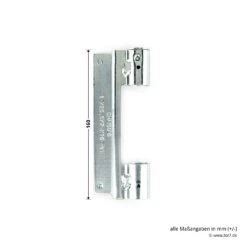 Hörmann Rahmenteil FE Verzinkt, Quadro 10 Hörmann Rahmenteil FE Verzinkt, Quadro -Haus Garage Verkauf 691051 hoermann rahmenteil fe federband verzinkt fuer quadro hoehe