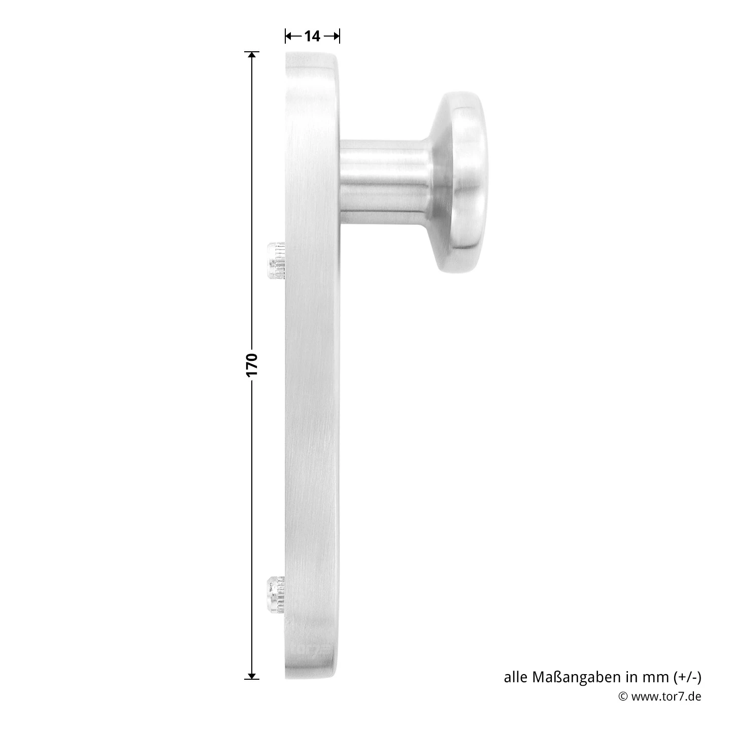 Hörmann Wechselgarnitur D110 Kurzschild PZ, ES1, Edelstahl 4 Hörmann Wechselgarnitur D110 Kurzschild PZ, ES1, Edelstahl – Bild 4