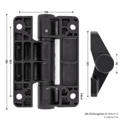 Hörmann Aluminium-Druckgussband, Aufliegend 5 Hörmann Aluminium-Druckgussband, Aufliegend -Haus Garage Verkauf 766664 hoermann aluminium druckgussband aufliegend masse