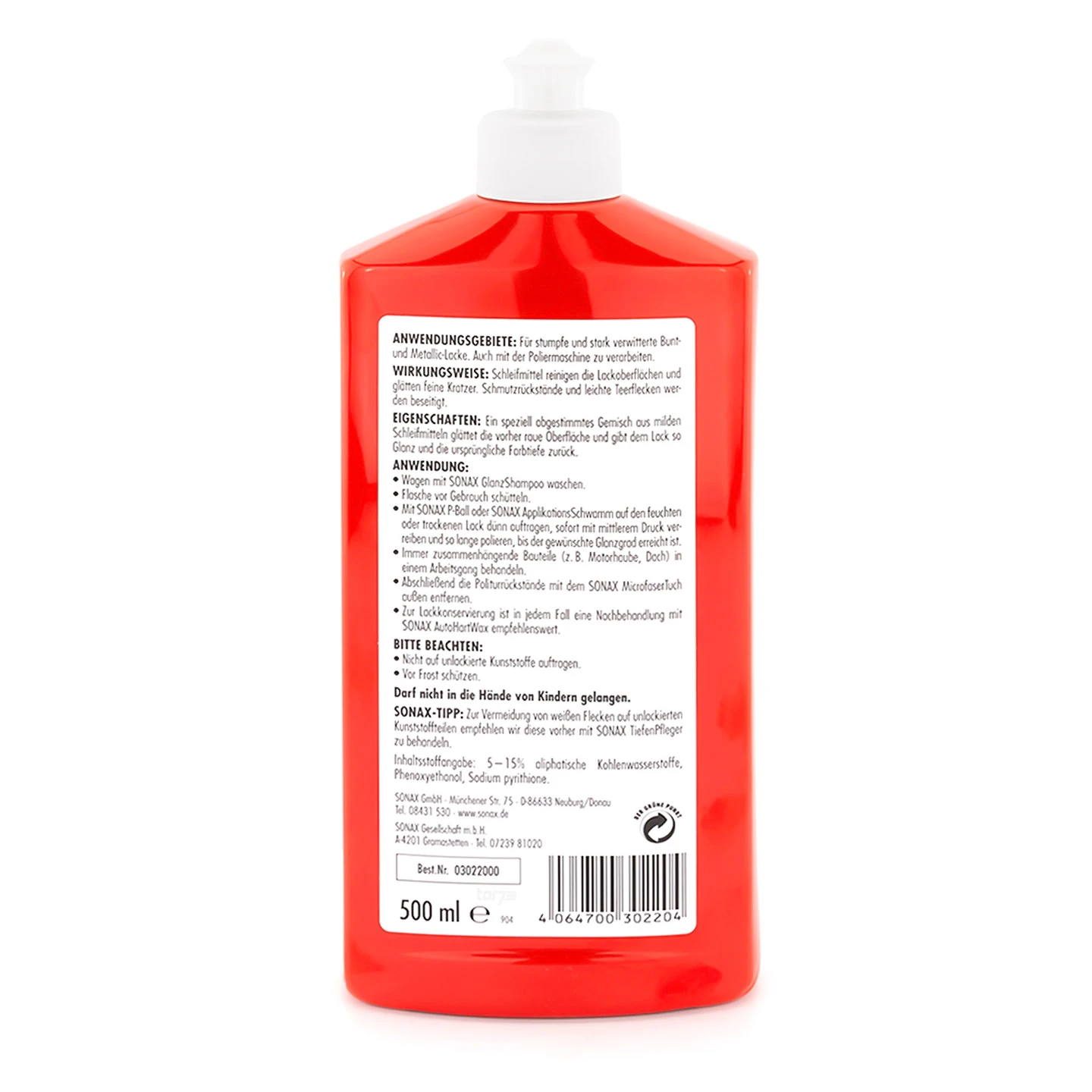 SONAX LackReiniger 3 SONAX LackReiniger – Bild 3