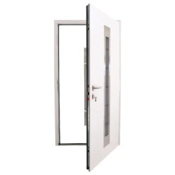 Hörmann ThermoPlus Haustür THP 750 Weiß DIN RECHTS -Haus Garage Verkauf thp750rew hoermann thermoplus haustuer din rechts weiss 03