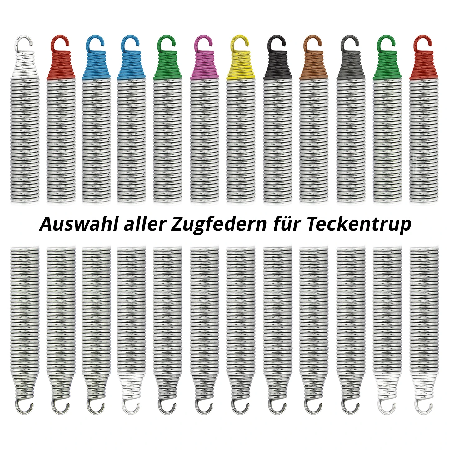 Teckentrup Zugfeder Typ GS 11, Grün/Weiß 2 Teckentrup Zugfeder Typ GS 11, Grün/Weiß – Bild 2